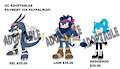 Sonic Adopts 3 open read description by SilentMist