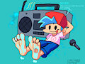 Boyfriend feet talking (alt licked) by Ismaelpanda