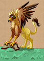 Prideful Gryphon~ (Colors) by GyroTech
