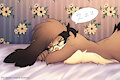 Sleeping with glasses by Elronya