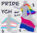 [DISCOUNT] Pride flag YCH by GayClub