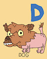 D is for Dog #1 (My Version) - Poochie