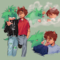 Manic & Denzel by Yomama2387