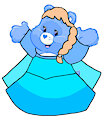Flurry Heart Bear as Elsa by NewOliviaKoopaPlude