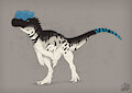 Dino comes rawr by Ashesdrawn