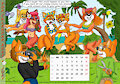 Fox Calendar 2025 - July