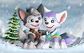 (COMMISSION) HUSKIES by Chocky25