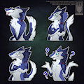 Comish - Sergal Telegram Sticker Set by TwilightSaint