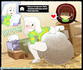 Assimilating Anxious Asriel~ by Tenerius