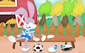 Halftime Break (+Sweaty Edition) by HarmonyBunny