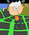 Lincoln Loud at Launch Trampoline Park
