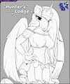 Princess Luna 5 line art. by killerqueen1911