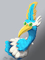 Happy Bird~ (Colored) by GyroTech