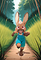 Run rabbit, run by Minibit
