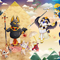 The Deities of Super Animal World by LittleHyper
