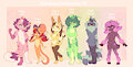 ~OPEN ADOPTIONS RAINBOW~ REMINDER by StarryBunny