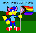 Happy Pride Month 2025 by ToonlandianFox2002