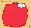 Elmo Food Balloon