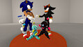 SCL and SUL : SA2 Render Role Swap by Ry13008