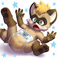 Uh-oh... somebody needs a change! (Commission) by xiaoahwei