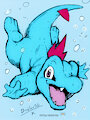 COLORED 'Sketch 364 - Totodile'