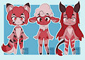 [ADOPTS] Valentine's Chibis (3/3 OPEN) by marscreates