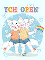 YCH OPEN / HAPPY PRIDE!! by EvilKiwii