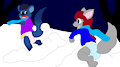 snowball fight by joeyotter