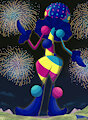 A Pyrotechnician Show
