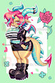 adoptable dragon AUCTION by NoriNoir