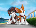 (COMMISSION) NEW BUDDY! by Chocky25