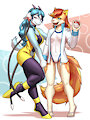 [C] Gym Leaders Radiance and Dawson by MykeGreywolf