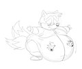Tails in pajamas by ToonTwister3D