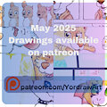 May 2025 work from my Patreon by Yordraw
