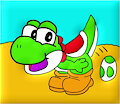 yoshi laid an egg