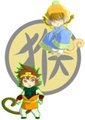 [Adoptable] Zodiac Monkeys (F) and (M)
