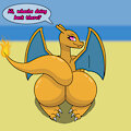 Charizard's butt by AlphabetABC