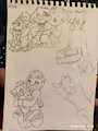 Skecthing Traditional by AnOwOtterNPC