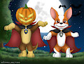 (COMMISSION) Trick or Treat! by Chocky25