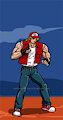 Terry Bogard become Hippopotamus TF stage 1 by WhiteGuardian