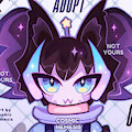 ✦ Space Fox - ADOPT ✦ by CosmicNemesis09