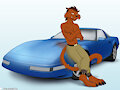 Dark Jake's Car (Patreon Ult. Comm) 05/2025 by SpelunkerSal
