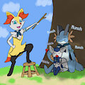 Team Beacon's Day Off by VanillaRoad