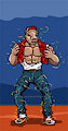 Terry Bogard become Hippopotamus TF stage 3 by WhiteGuardian