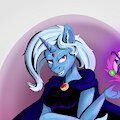 The Great and Powerful Raven Trixie Cosplay by lordofnothing1