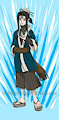 Haku become Glaceon TF stage 1 by WhiteGuardian