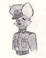 East German Shepherd by Simonov