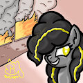 YCH Disaster Pony - Meme Commission by riorioluu