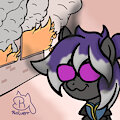 YCH Disaster Pony - Meme Commission by riorioluu