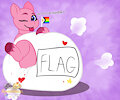 YCH - Poofy Pride 🏳️‍🌈💨 by Saniahisal
